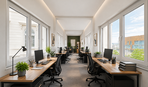 BÜRO – 30 m² – 1A- LAGE – DIREKT AM HBF WUPPERTAL – SANIERT – EXKLUSIVE BRÜCKENFLÄCHE