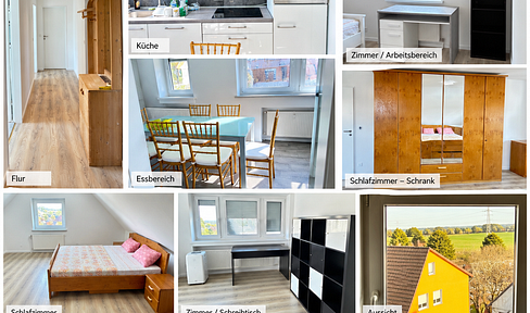 Fully renovated and furnished 3-bedroom apartment with a garden.