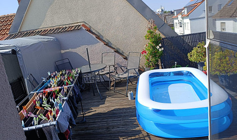 3-Zimmer Wohnung mit großer Dachterrasse in Budenheim