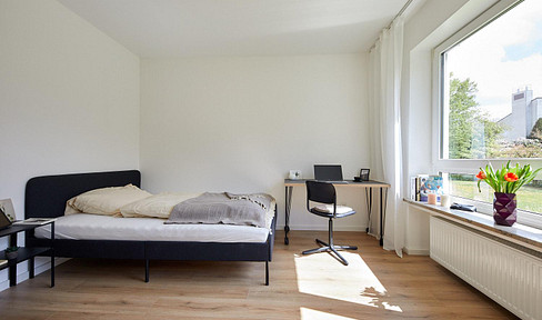Vollvermietete 4-Zimmer-WG-Wohnung in Obermenzing, saniert und möbliert