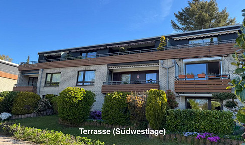 3-Zimmer-Wohnung im Staffelgeschoss mit zwei grossen Dachterrassen – provisionsfrei