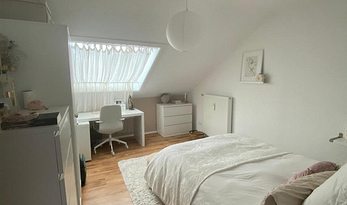 Cozy attic apartment in Lotte-Büren (bordering the city of Osnabrück).