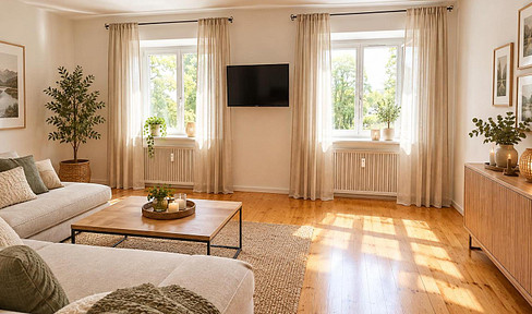 Freising: 2 Zimmer Wohnung mit großer Terrasse & Garage