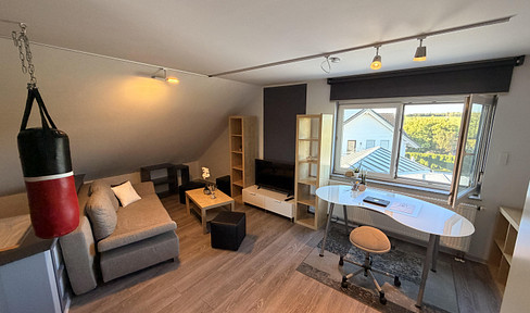Dachgeschoss Appartment in ruhiger Randlage mit Stellplatz vor dem Haus - optional möbliert -