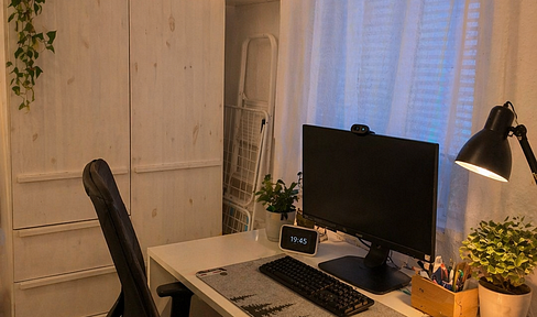 Furnished apartment in the city center of Erlangen.