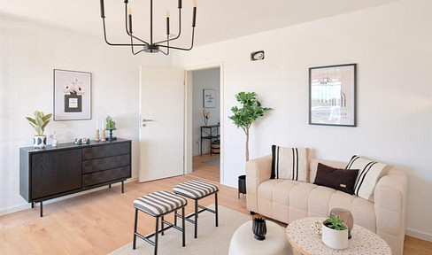 Move in immediately! 3-room apartment in Hanau – no commission fees.