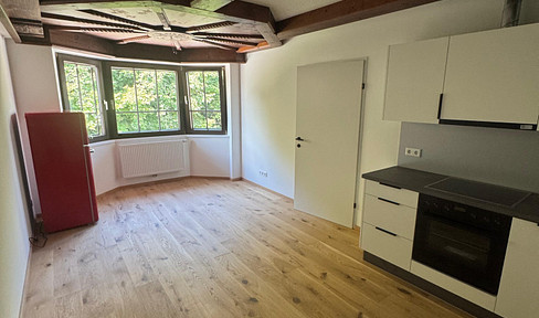Completely renovated apartment with two bedrooms – centrally located and available immediately.