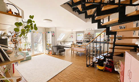 Moderne 4-Zimmer-Maisonette mit großer Dachterrasse im Ortskern