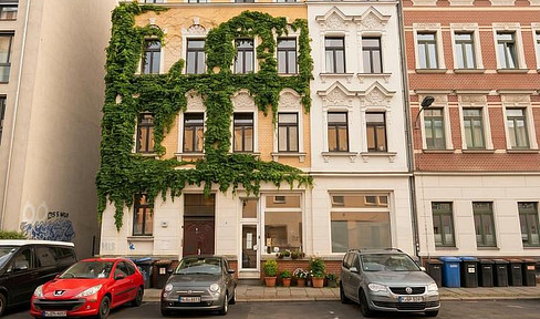 Südvorstadt - Cafe, Büro oder Studio auf 60qm mit Verkaufsfläche und Lager