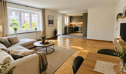 Modernisierte 3-Zimmer Wohnung
