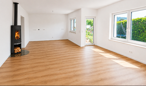 Brand new 2-room apartment with a private garden and garage.