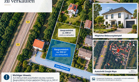 **Ihr Traum vom Eigenheim beginnt hier – ca. 500 m² Baugrundstück in Untermeitingen!**