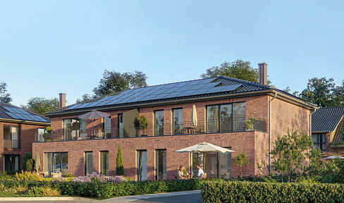 New detached house, KfW 40 NH QNG-Plus standard, with photovoltaic system and rooftop terrace - 157 m², 5 rooms, Horneburg.