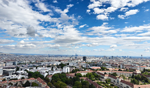 ÜBER DEN DÄCHERN WIENS: 2-Zimmer-Skyline-Wohnung mit Panoramablick, 60,61m², Wienerberg