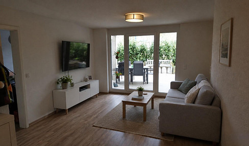 Moderne 2-Zimmer-Eigentumswohnung mit großer Terrasse in Müllheim  (Zentrum)– Baujahr 2018