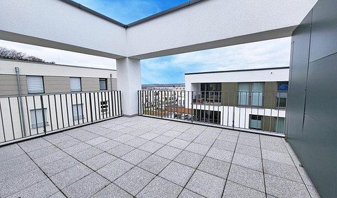 Penthouse mit Dachterrasse & Fernsicht – Neubau 2023