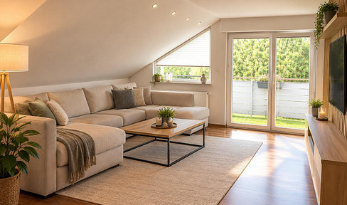 Attraktive 67m² Dachgeschosswohnung in 58636 Iserlohn- aktuell vermietet