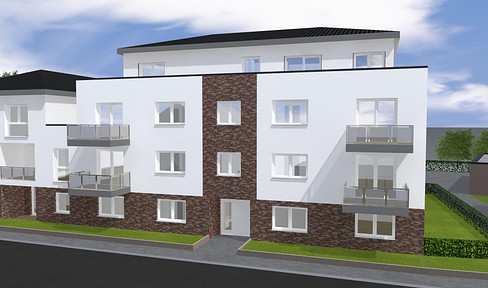 Bright, 3-room apartment with a balcony.