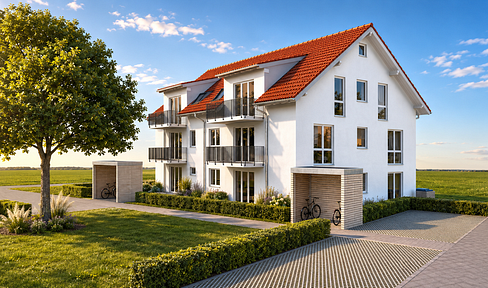Kompakte 1-Zimmer-Wohnung mit Terrasse W2