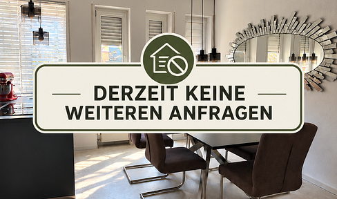 High-quality, modernised 3-room apartment in Oberlahnstein, with a balcony and fitted kitchen.