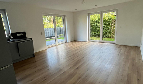 Bright 2-room apartment with a terrace in Hamburg Bramfeld.