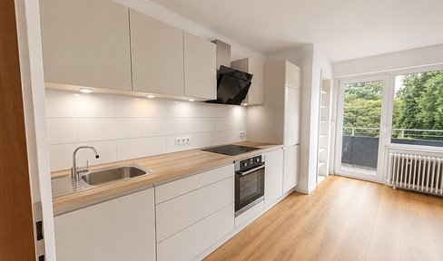 Renovated apartment with a new bathroom – ready to move in immediately - 3.5 rooms in a fantastic location.
