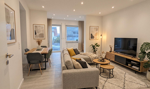 *provisionsfrei* Frisch saniert im Erdgeschoss: 3-Zimmer-Wohnung inkl. Einbauküche und Gartennutzung