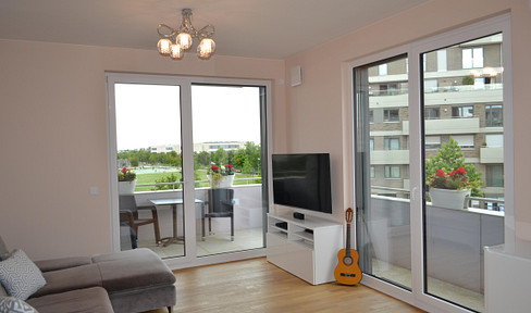Beautiful 3-room apartment with a park view and plenty of sunlight, located in Riedberg, Frankfurt am Main.