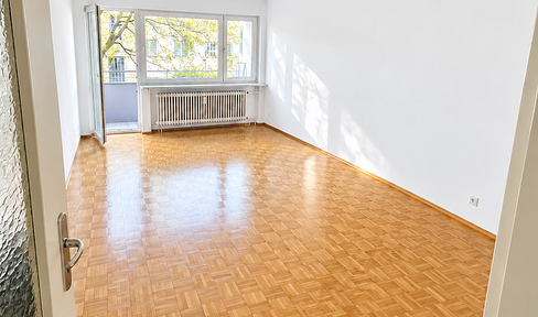 FURNISHED - Quiet 2-room apartment with balcony, suitable for shared living, and available without any agency fees.