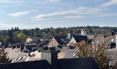 Beautiful attic apartment with a finished attic space, located in the heart of Freudenstadt.