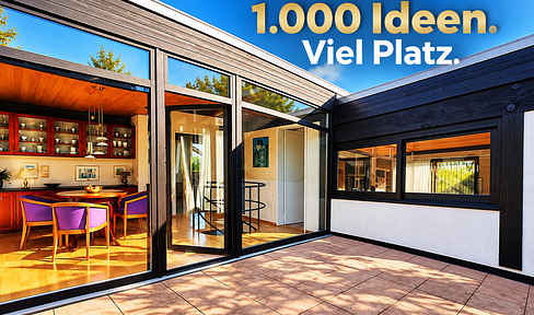 Großer Atrium-Endbungalow Dietzenbach Hexenberg