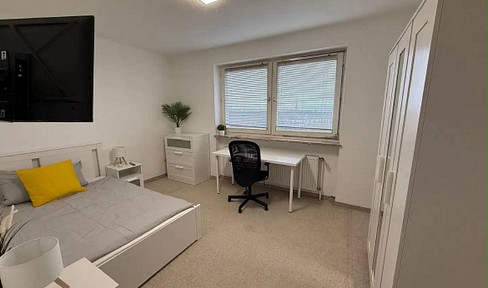 Exklusives WG Zimmer mit Doppelbett und schöner Aussicht