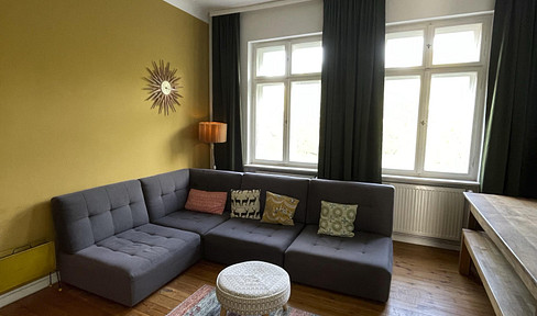 Provisionsfrei: Stilvolle 89 m², 4-Zimmer-Wohnung am Humannplatz, Prenzlauer Berg