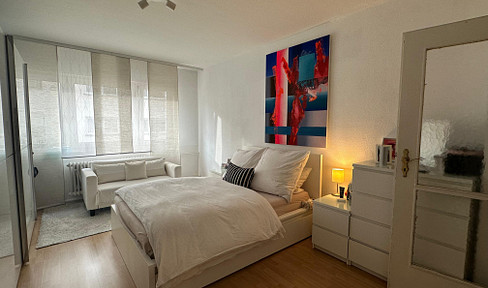 Helle 2-Zimmer-Wohnung in Mannheim-Schwetzingerstadt mit idyllischem Gartenhof
