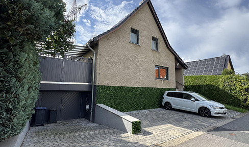Detached house with 5 rooms, a large basement, a fireplace, and a south-facing terrace, free of encumbrances.