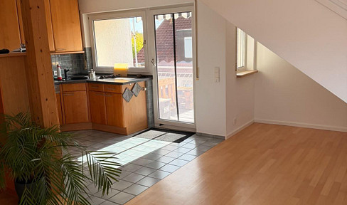 Attic apartment.