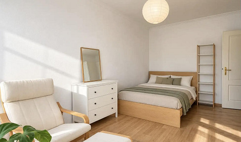Stilvolle 2-Zimmer-Altbauwohnung mit EBK, Parkett & Aufzug in der Südvorstadt (ab 01.12.2026)