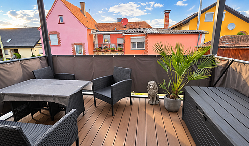 Moderne 3-Zi-Wohnung (A+) mit Balkon & TG in Jockgrim Provisionsfrei