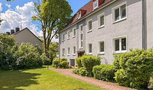 Brand new apartment after renovation: 2-room apartment with cellar in Norderstedt.