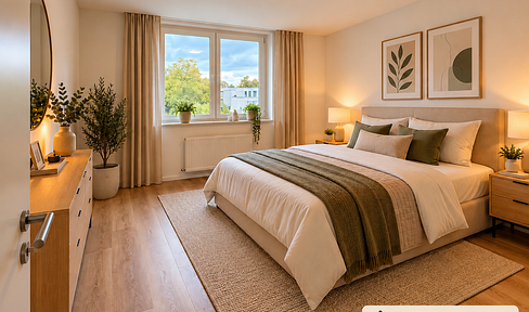Everything's new, everything's beautiful! Stunning 3-room apartment, completely renovated.