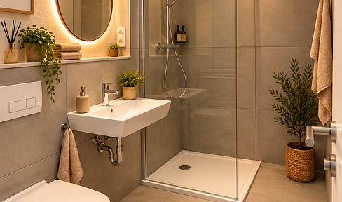 Everything's new, everything's beautiful! Stunning 3-room apartment, completely renovated.
