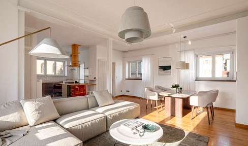 Bright 3-room apartment in the desirable western part of Stuttgart.