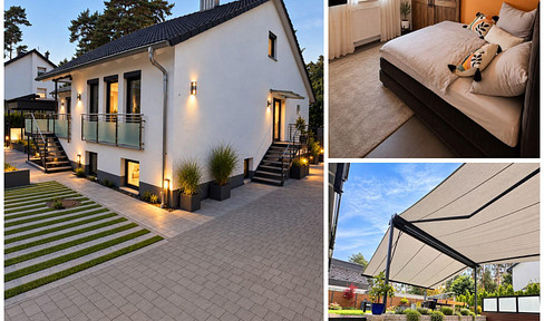 Apartment with 4 rooms, a large terrace, a private entrance, and parking spaces.