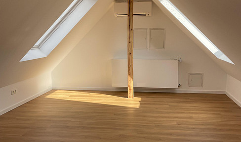 Air-conditioned maisonette apartment in Grumme with a garden.