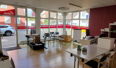 Bright commercial space suitable for a variety of uses.