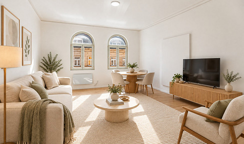 TOP sanierte Altbau 3-Zimmer Wohnung!