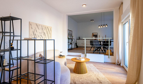 Modern living in Bodenheim: Fully renovated 3-room apartment available for immediate occupancy.