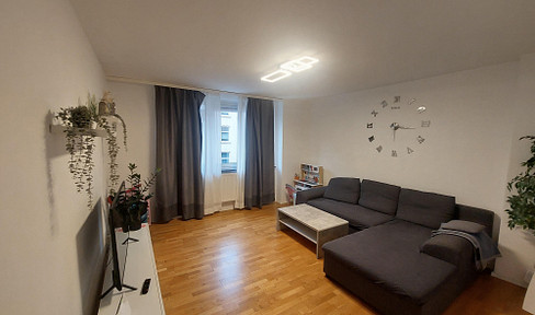 Renovated, bright 2-room apartment in the heart of the Neustadt district (private listing).