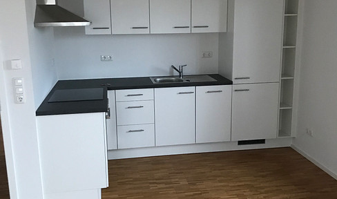 2 ZKB, WC, Einbauküche, Balkon, Keller, Neubau 2018
