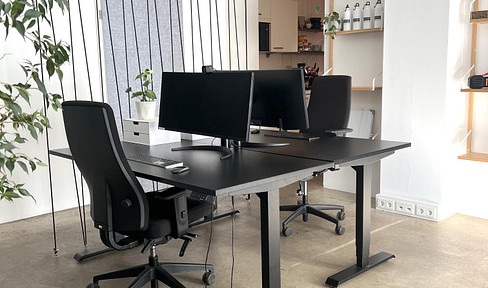 Coworking space near Goetheplatz – dedicated desk, all-inclusive starting from €450.